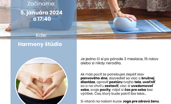 JOGA PRE ZDRAVÚ ŽENU