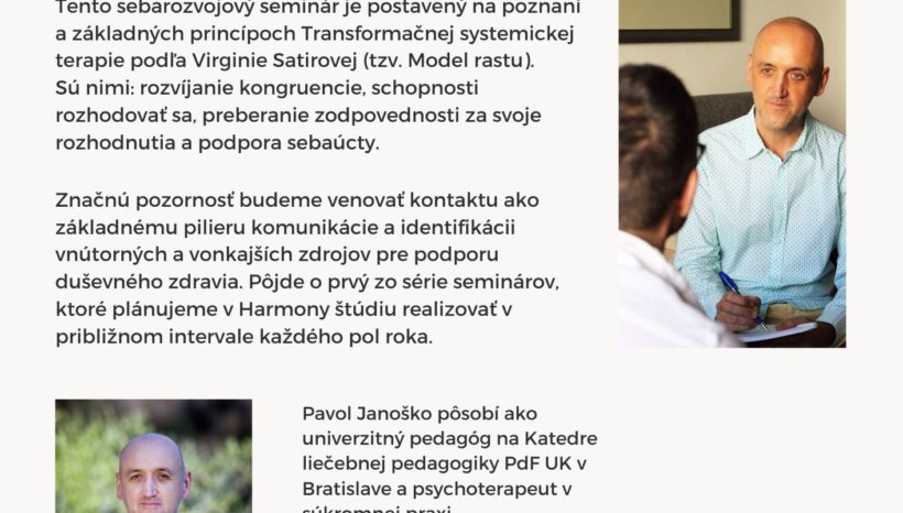 Poznanie seba ako základ rastu