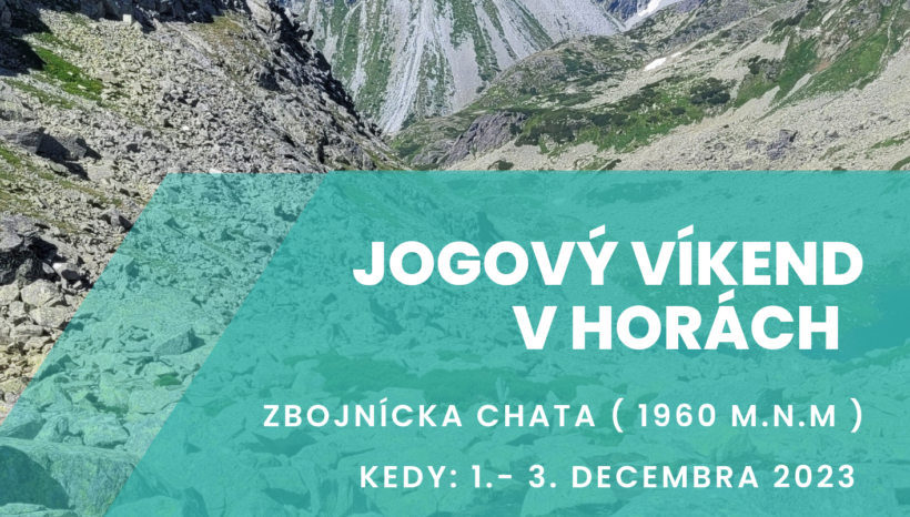 Jogový víkend v horách