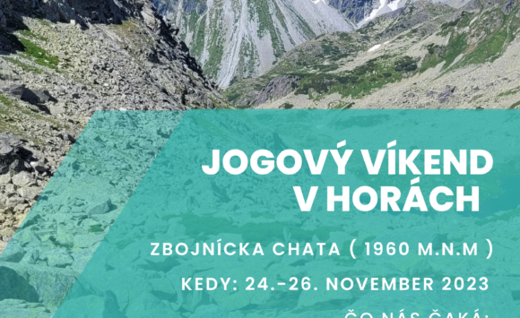 Jogový víkend v horách