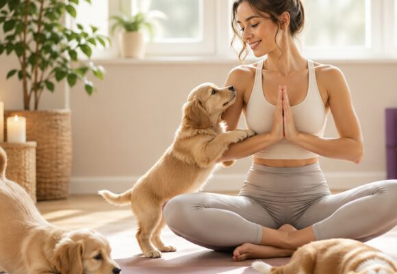 PUPPY JOGA